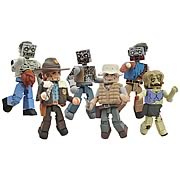 Walking Dead Minimates Series 1 Mini-Figure 2-Pack Case